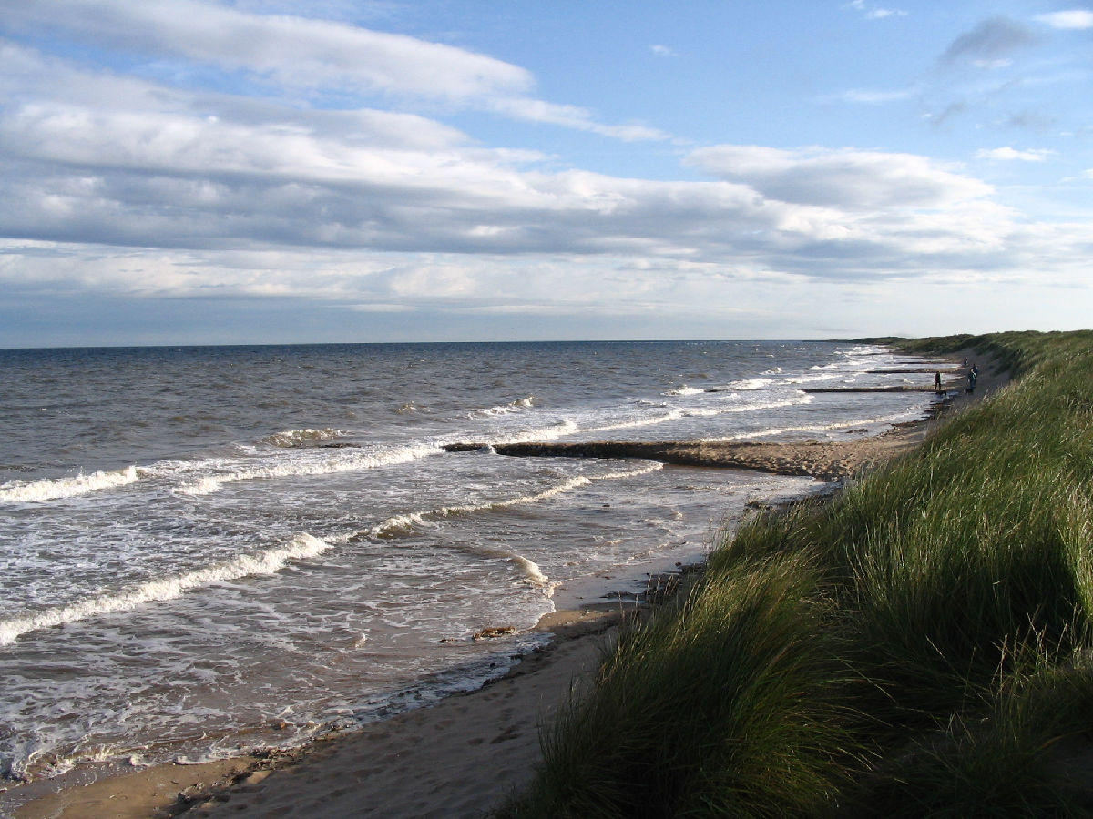 Old Hunstanton beach